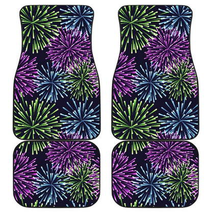 Fireworks Car Floor Mats
