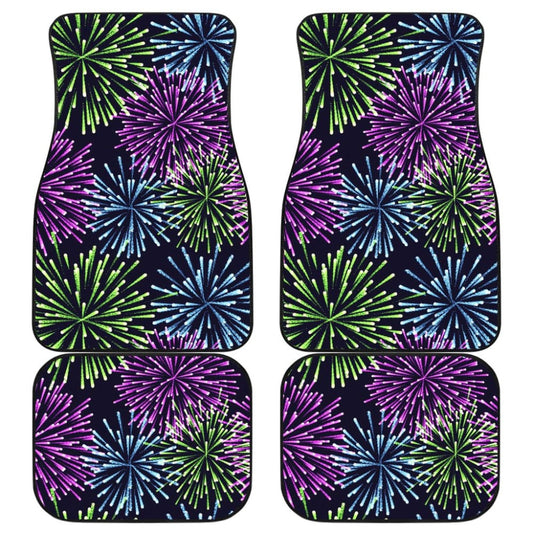 Fireworks Car Floor Mats