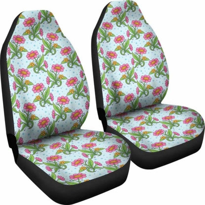 Native Wild Flower Custom Car Seat Covers