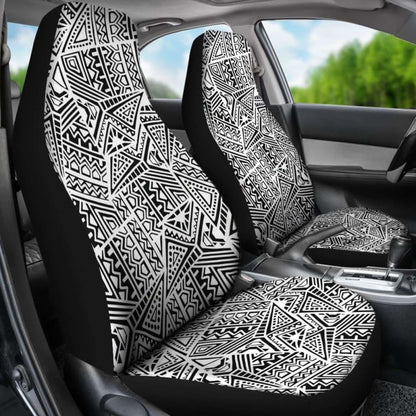 Polynesian Car Seat Cover - Polynesian Tattoo -