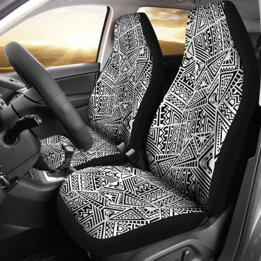 Polynesian Car Seat Cover - Polynesian Tattoo -