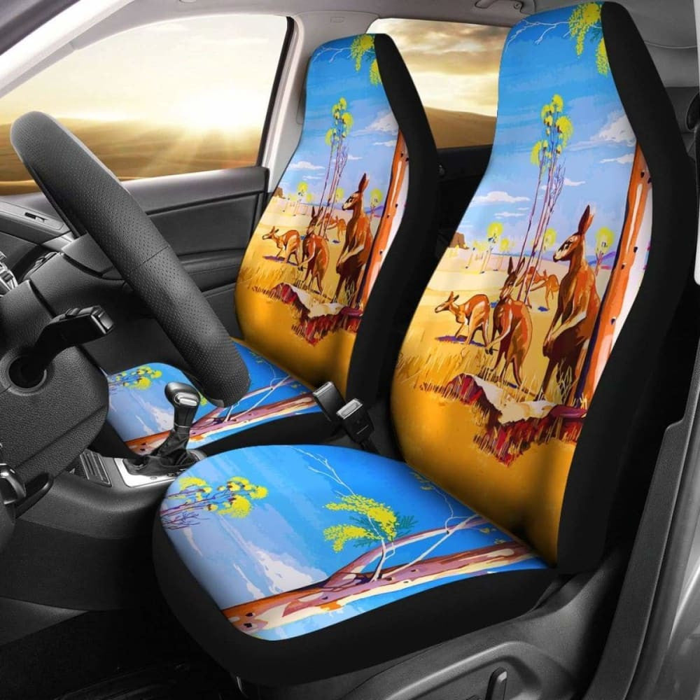 Australia Kangaroo Car Seat Cover