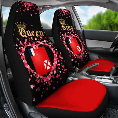Wallis And Futuna Car Seat Cover Couple King/Queen (Set Of Two)