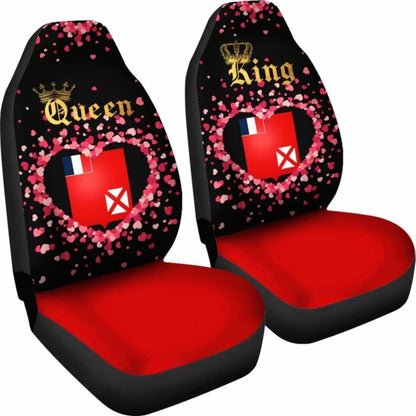 Wallis And Futuna Car Seat Cover Couple King/Queen (Set Of Two)
