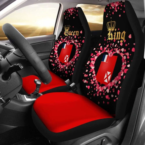 Wallis And Futuna Car Seat Cover Couple King/Queen (Set Of Two)
