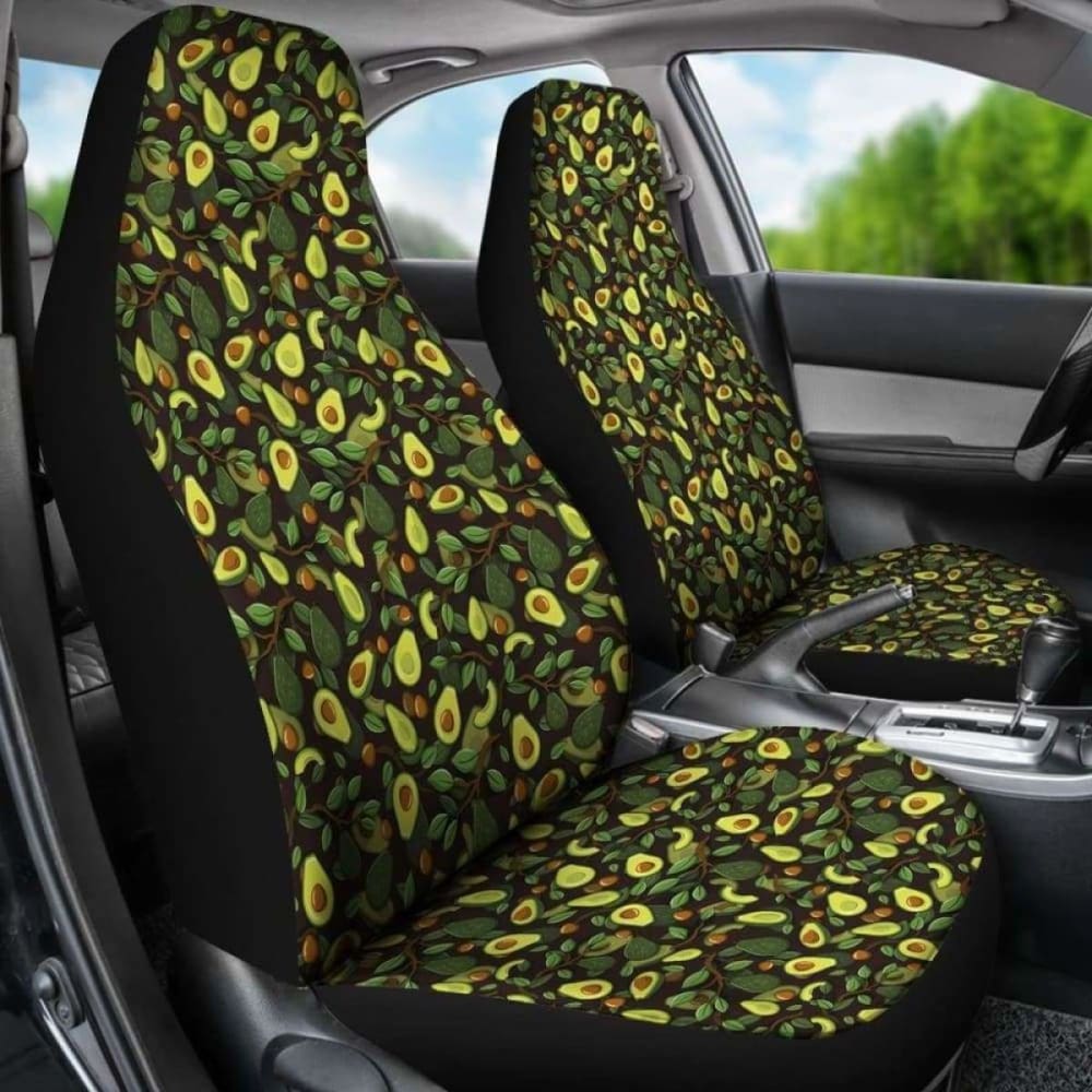 Avocado Pattern Car Seat Covers Seat Protectors