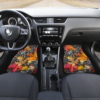 Autumn With Amazing Rocks Gift Set Car Floor Mats