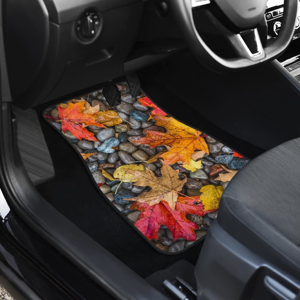 Autumn With Amazing Rocks Gift Set Car Floor Mats