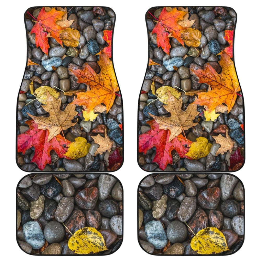 Autumn With Amazing Rocks Gift Set Car Floor Mats