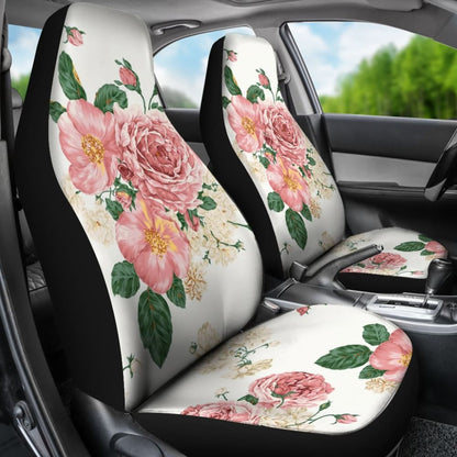 Amazing Rose Pattern Beautiful Car Seat Covers