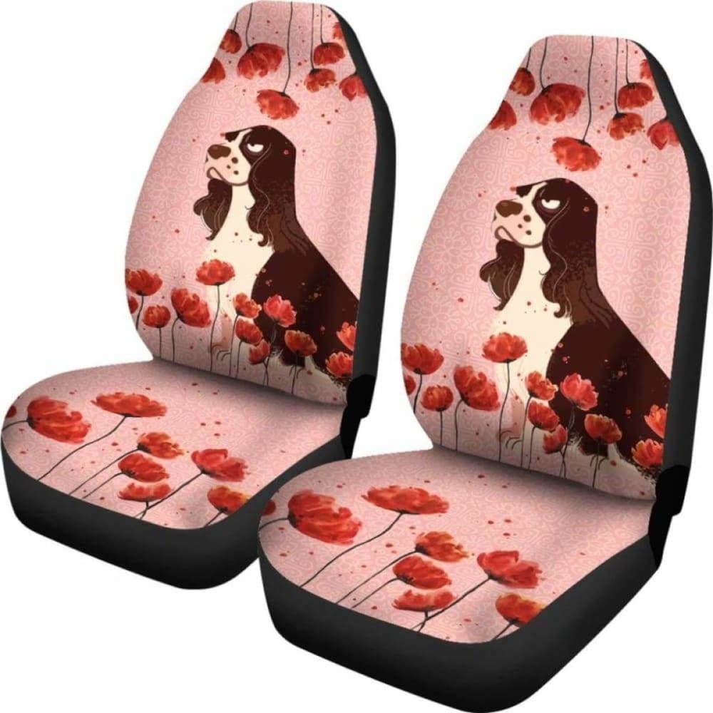English Springer  Car Seat Covers