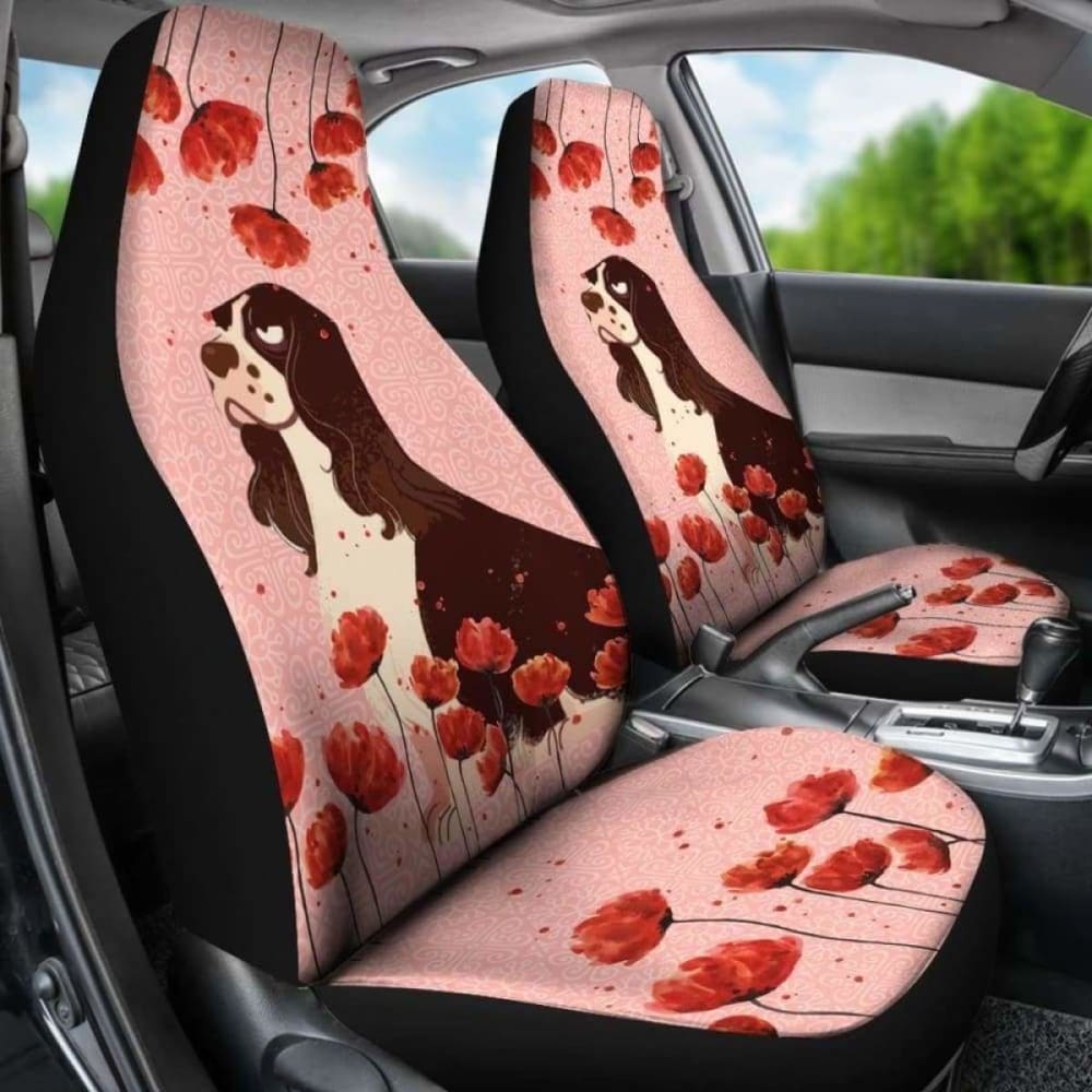 English Springer  Car Seat Covers