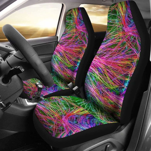 Seat Covers - Abstract Neon