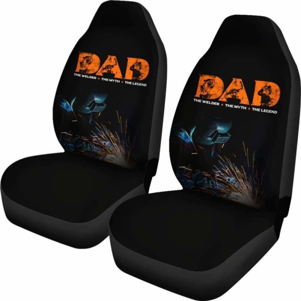 Welder Dad Car Seat Covers