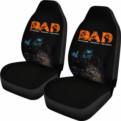 Welder Dad Car Seat Covers