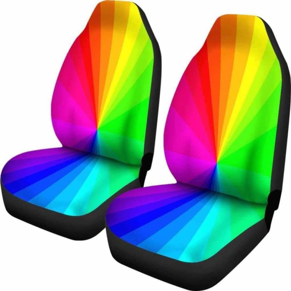 Rainbow Car Seat Covers