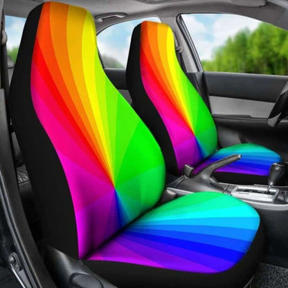 Rainbow Car Seat Covers