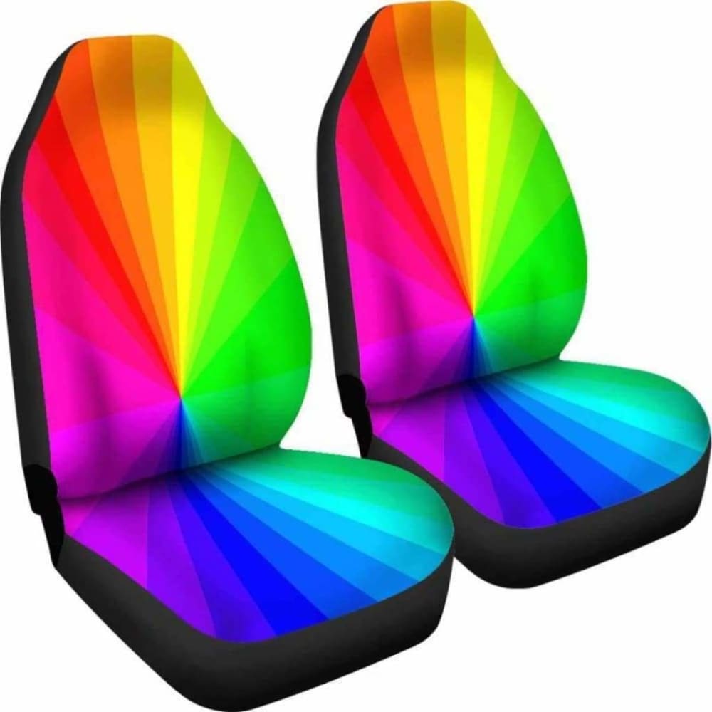 Rainbow Car Seat Covers