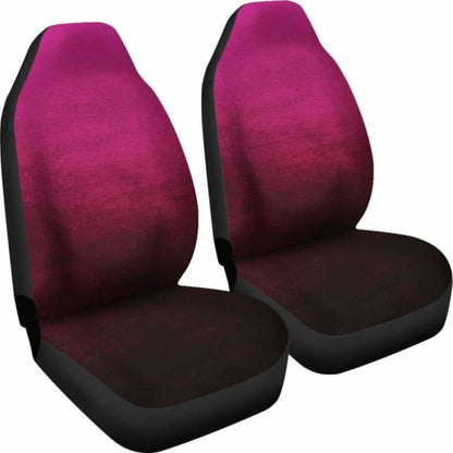 Pink Watercolor Ombre Car Seat Covers