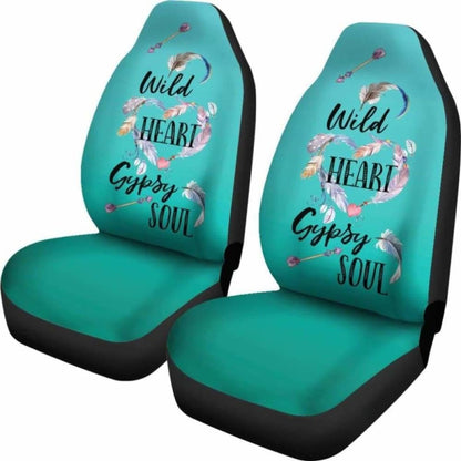 Wild Heart Gypsy Soul Ombre Car Seat Covers