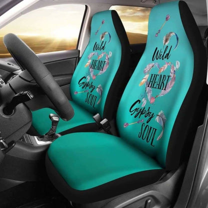 Wild Heart Gypsy Soul Ombre Car Seat Covers