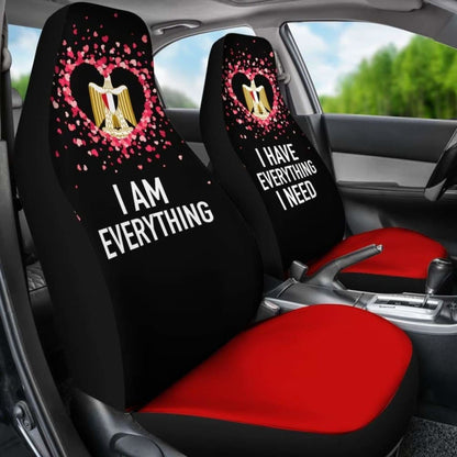 Egypt Car Seat Covers Couple Valentine Everthing I Need (Set Of Two)