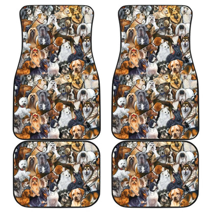 Tibetan Spaniel Full Face Car Floor Mats