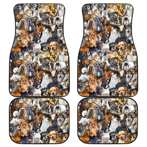 Tibetan Spaniel Full Face Car Floor Mats