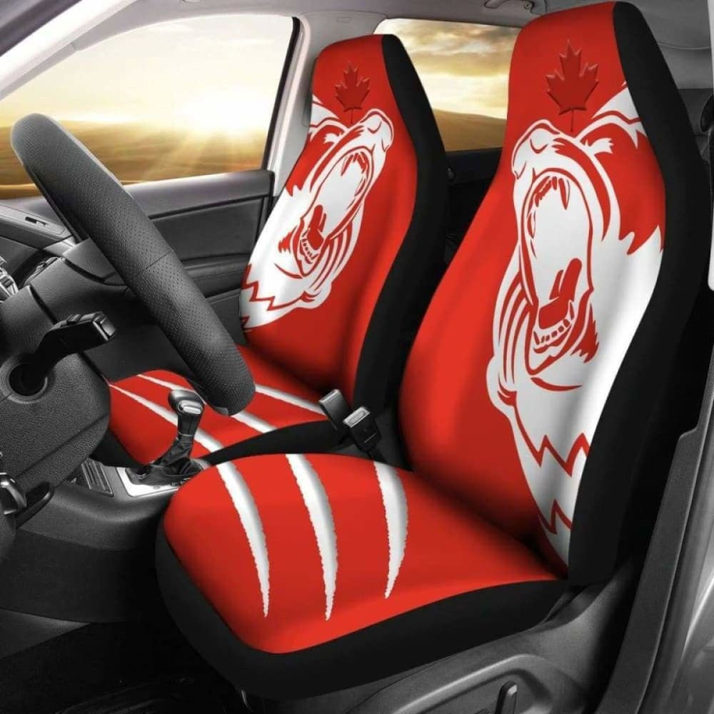 Canada Car Seat Covers - Bear Style -