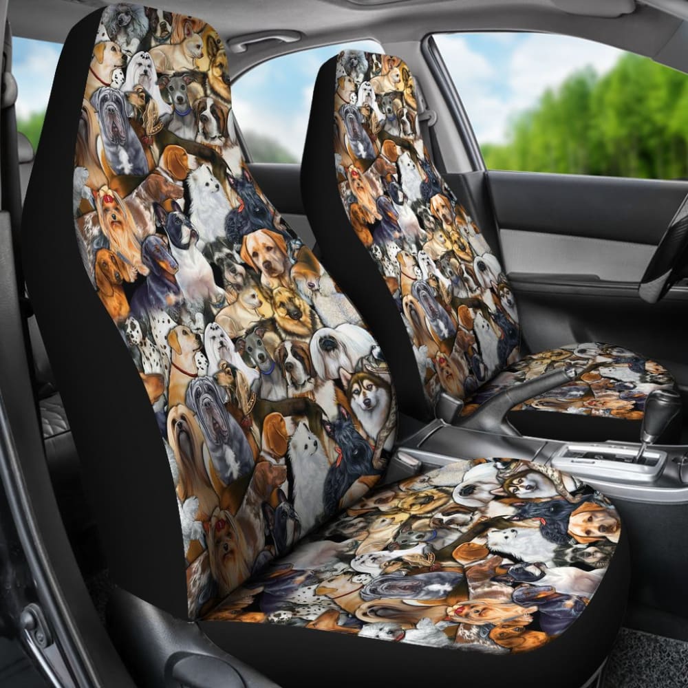 Tibetan Spaniel Car Seat Covers