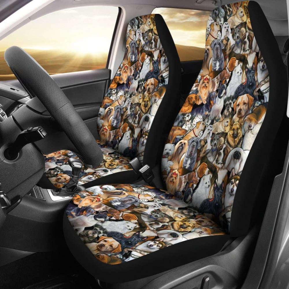 Tibetan Spaniel Car Seat Covers