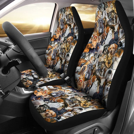 Tibetan Spaniel Car Seat Covers