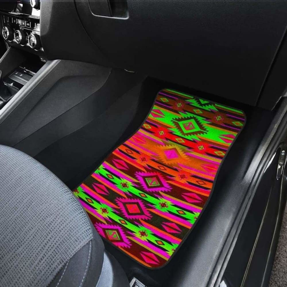 Psychedelic Car Floor Mats