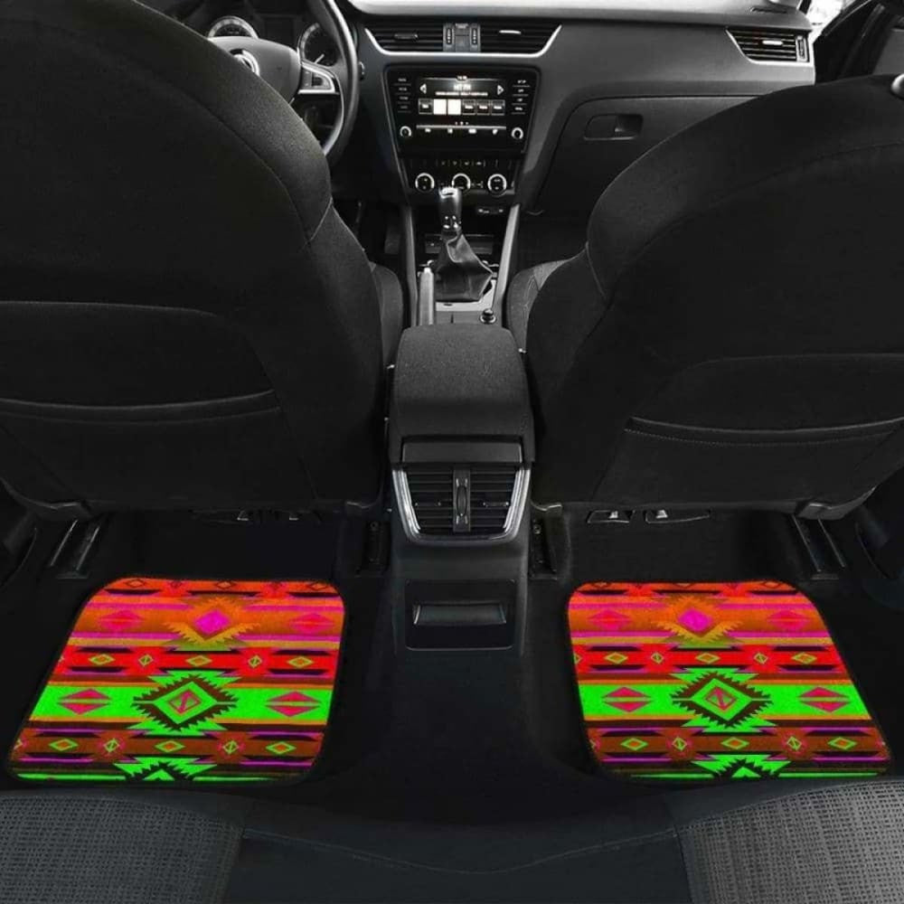 Psychedelic Car Floor Mats