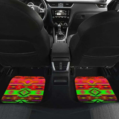 Psychedelic Car Floor Mats