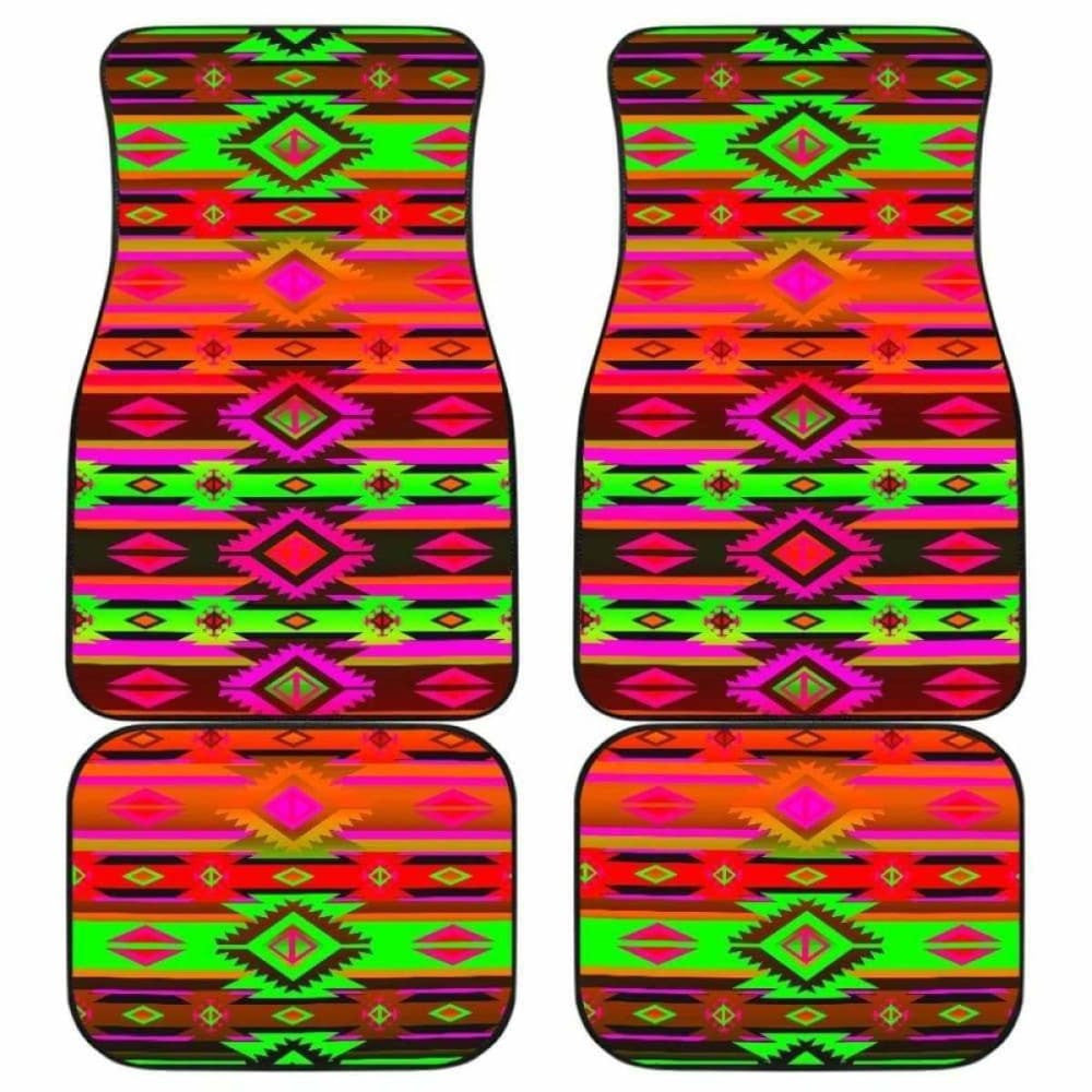 Psychedelic Car Floor Mats