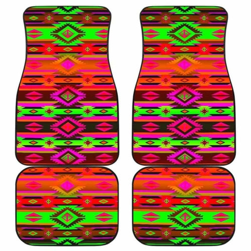 Psychedelic Car Floor Mats