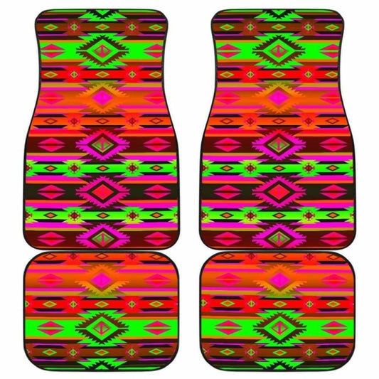 Psychedelic Car Floor Mats