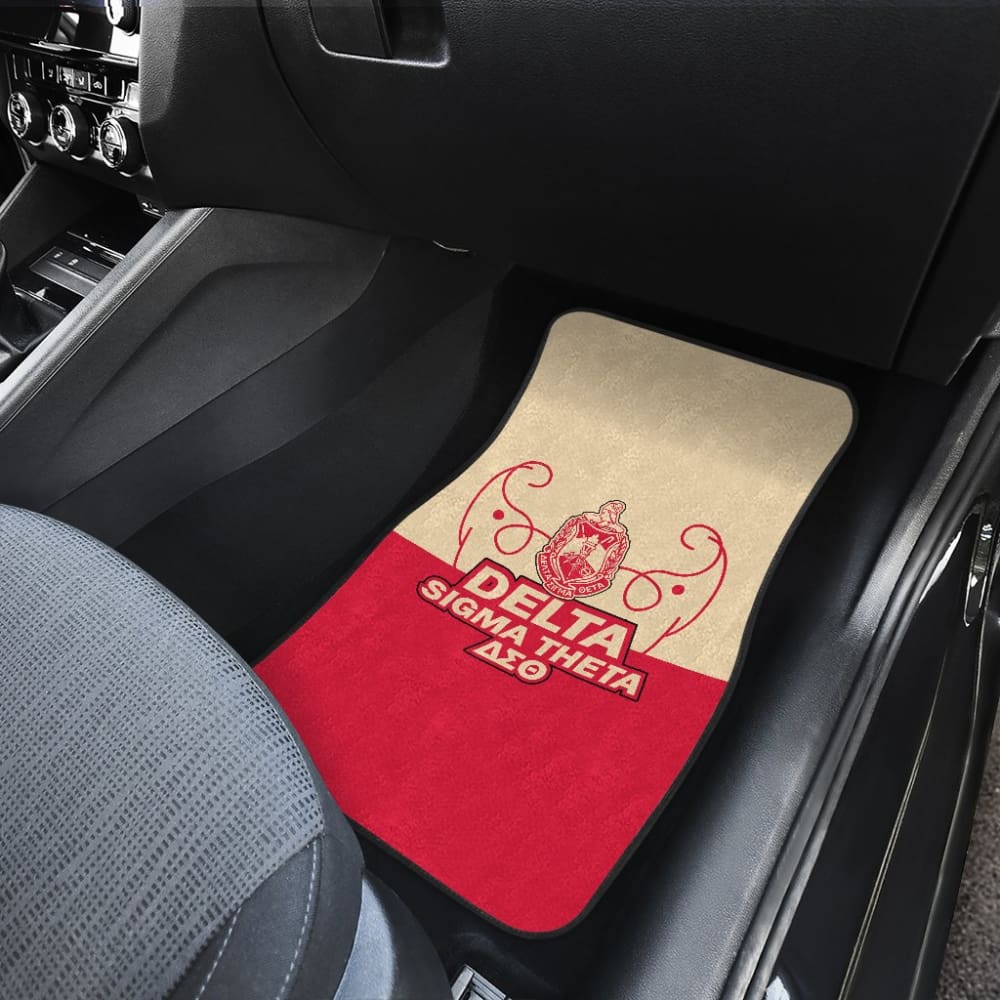 Delta Sigma Theta Elephant Symbol Car Floor Mats