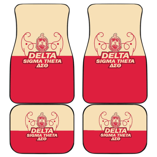 Delta Sigma Theta Elephant Symbol Car Floor Mats