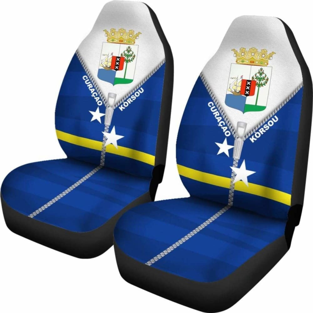 Curacao Car Seat Cover With Straight Zipper Style