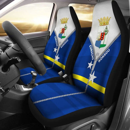 Curacao Car Seat Cover With Straight Zipper Style