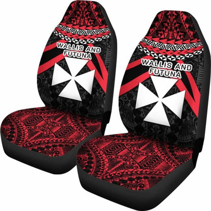 Wallis And Futuna Polynesian Car Seat Covers - Vibes Version