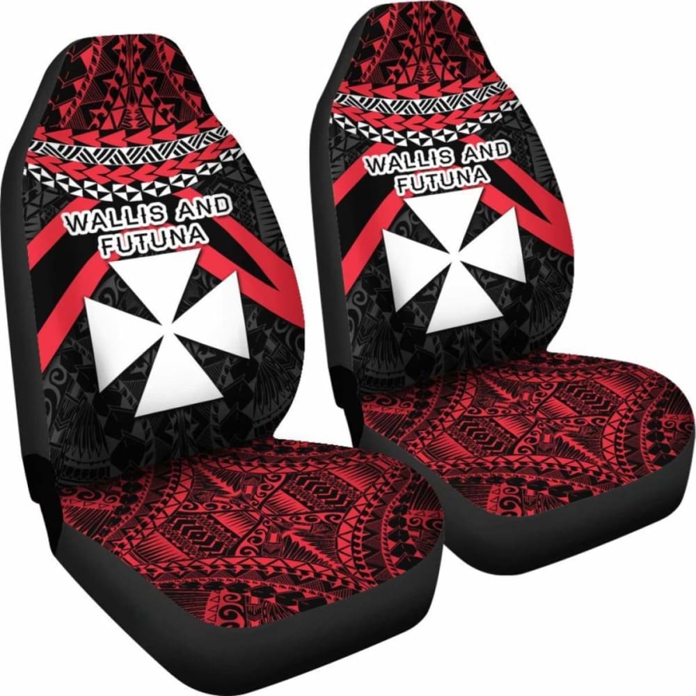 Wallis And Futuna Polynesian Car Seat Covers - Vibes Version