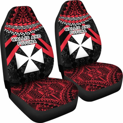 Wallis And Futuna Polynesian Car Seat Covers - Vibes Version