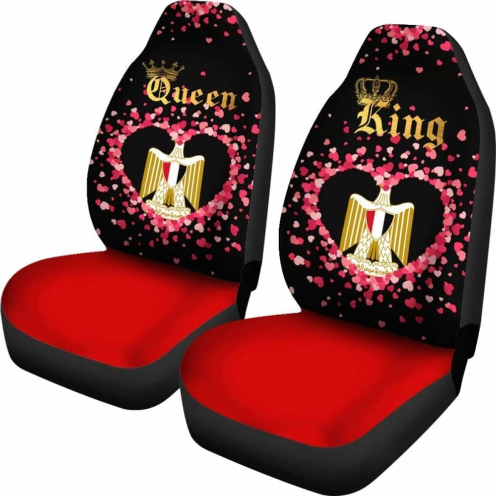 Egypt Car Seat Cover Couple King/Queen (Set Of Two)