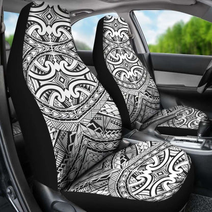 Polynesian Car Seat Cover - Polynesian Tattoo -