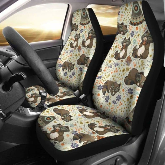 Raccoon Car Seat Covers