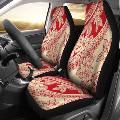 Polynesian Car Seat Cover - Polynesian Tattoo -