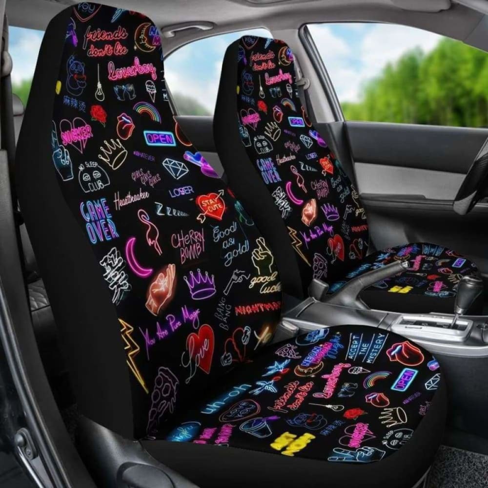 Neon Seat Covers